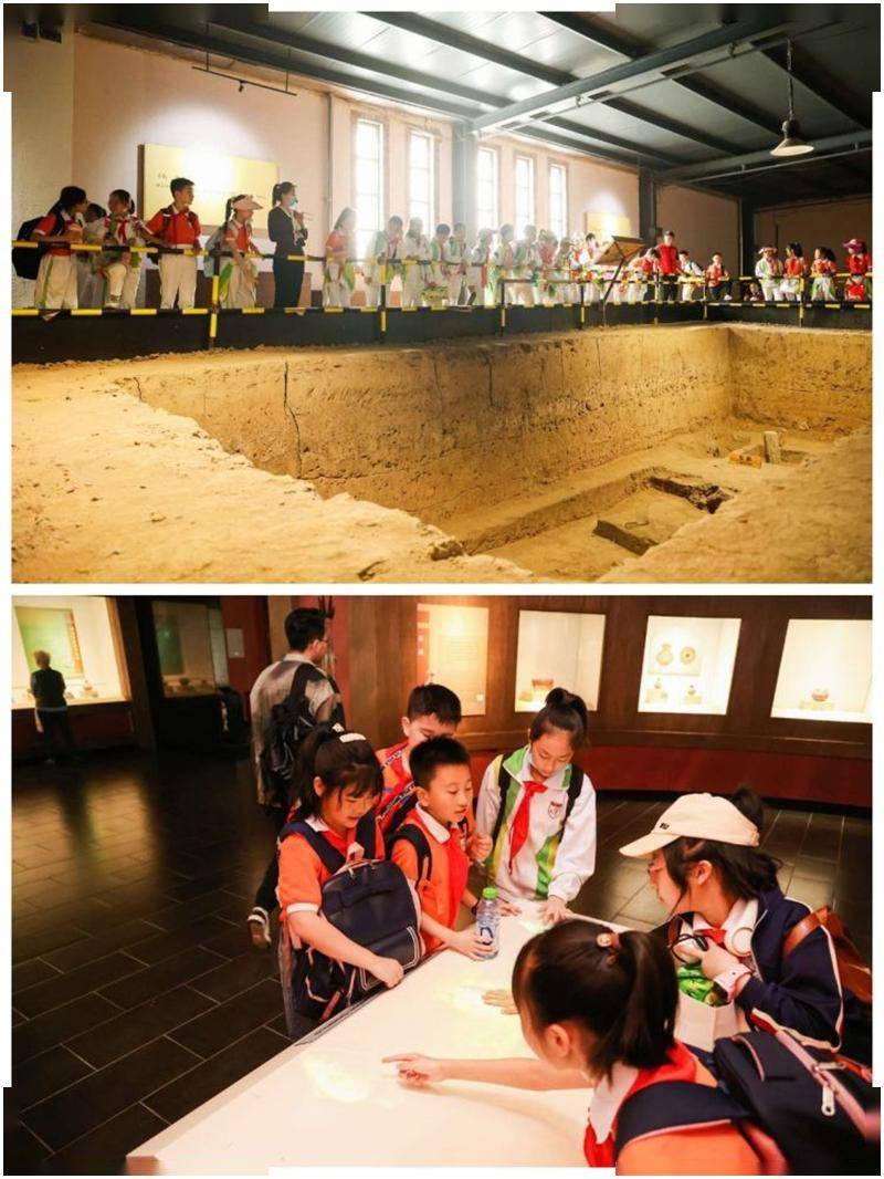 大雁塔小学雁南分校到半坡博物馆开展研学之旅_文化村_文明_西安