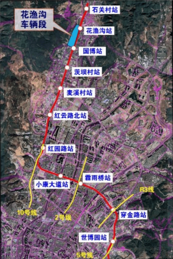 昆明地铁8号线已获批图片