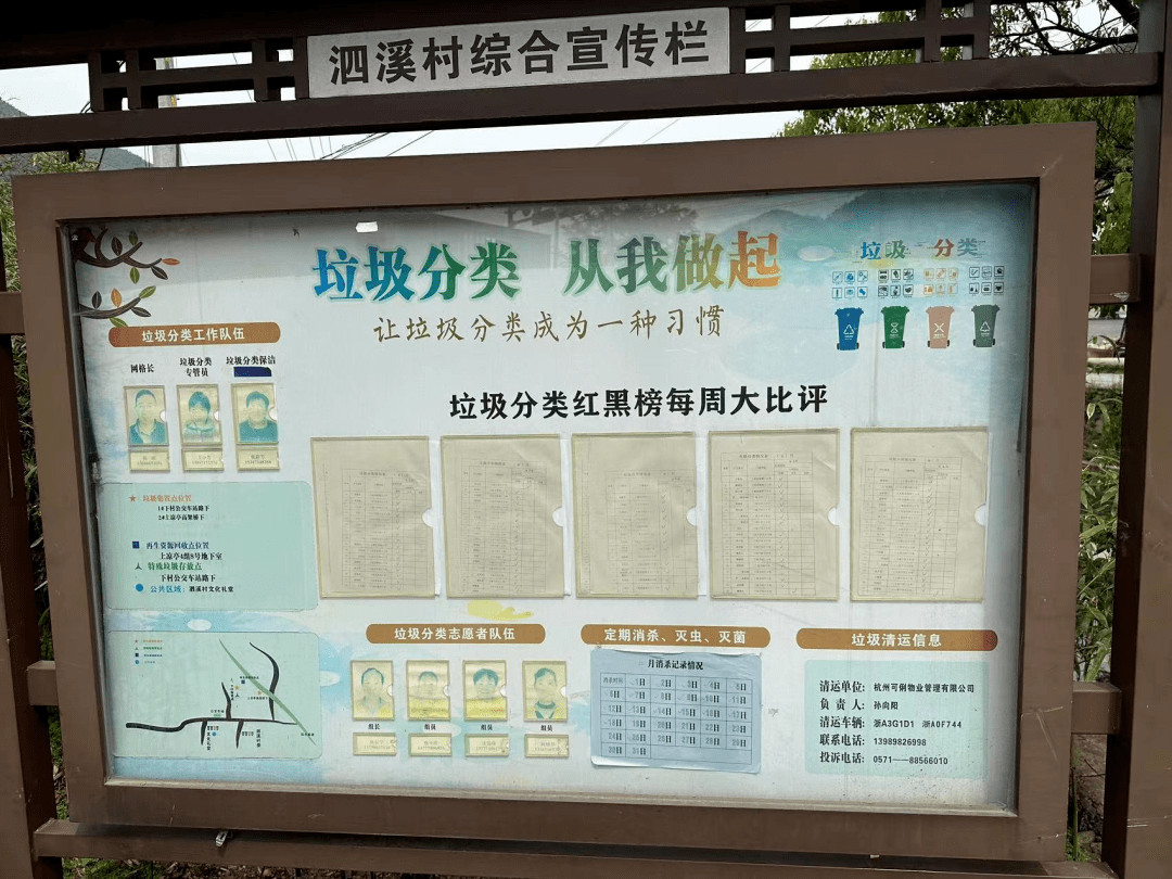 地 点:泗溪村问 题:公示栏褪色6地 点:仙岩村问 题:其他垃圾混投7地