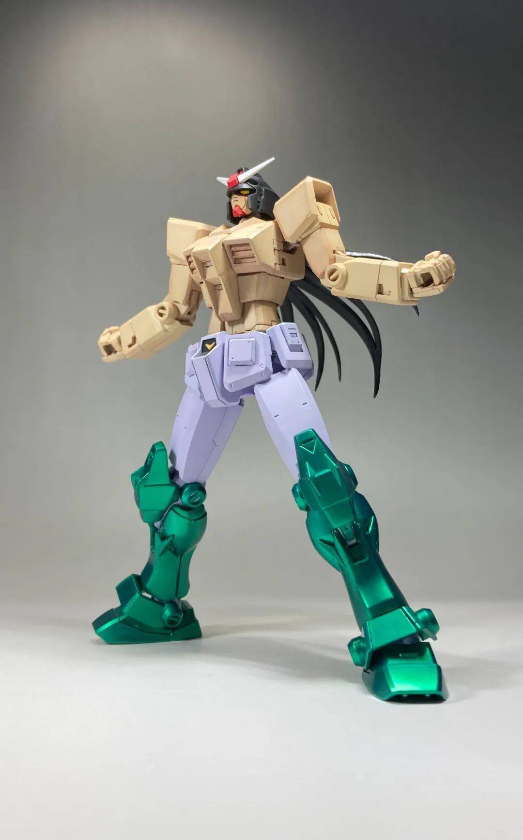 像盘过那种……原汁原味,mk高达mk2制作新品:网限 hg 1/144 吉乌魔灵