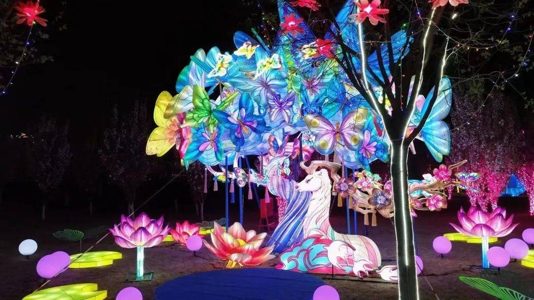 晋阳湖桃花岛夜游嘉年华盛装迎客_花神_经济_美食