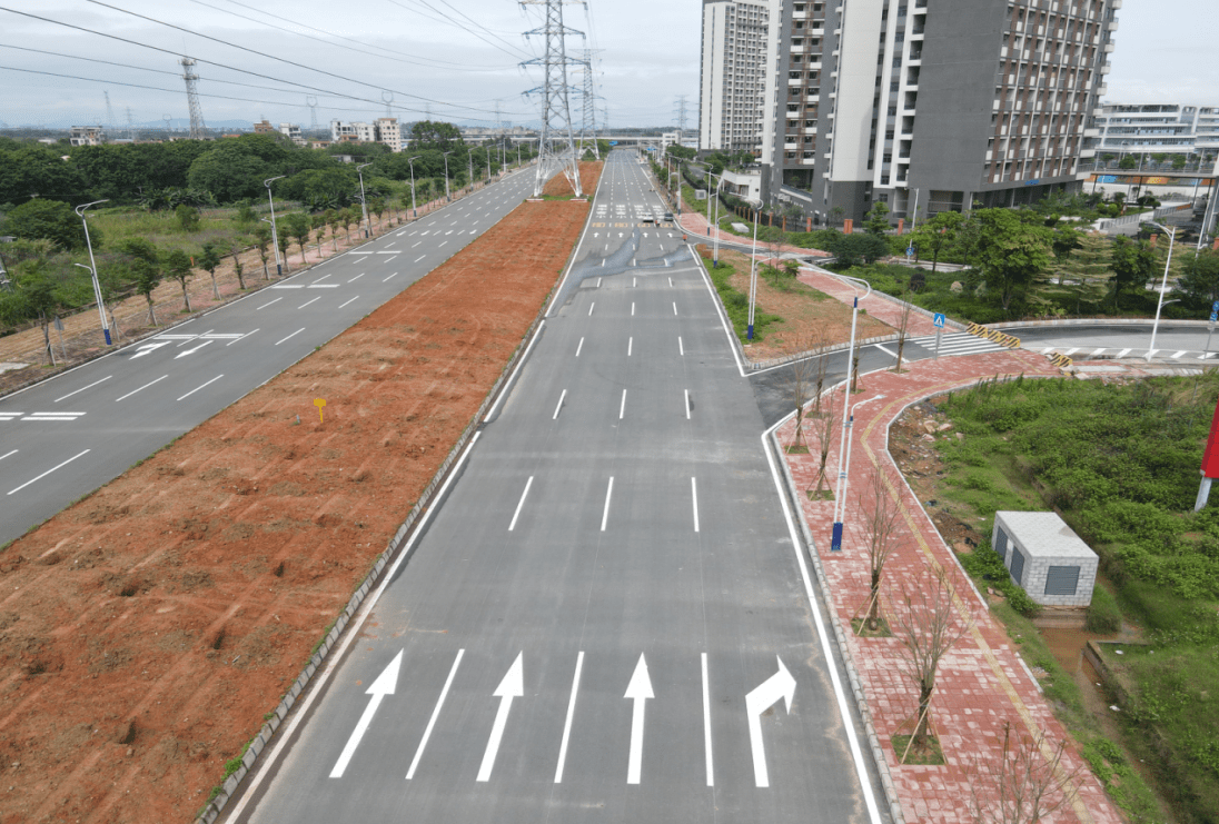 三水虹岭路西延线4月30日18时通车试运营_大道_南丰_方向