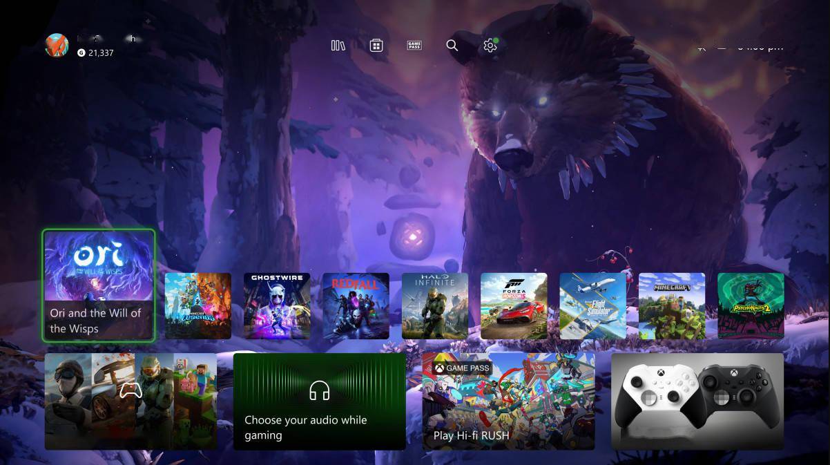 微软现已为Xbox推出新UI 解决主界面图标遮挡壁纸问题