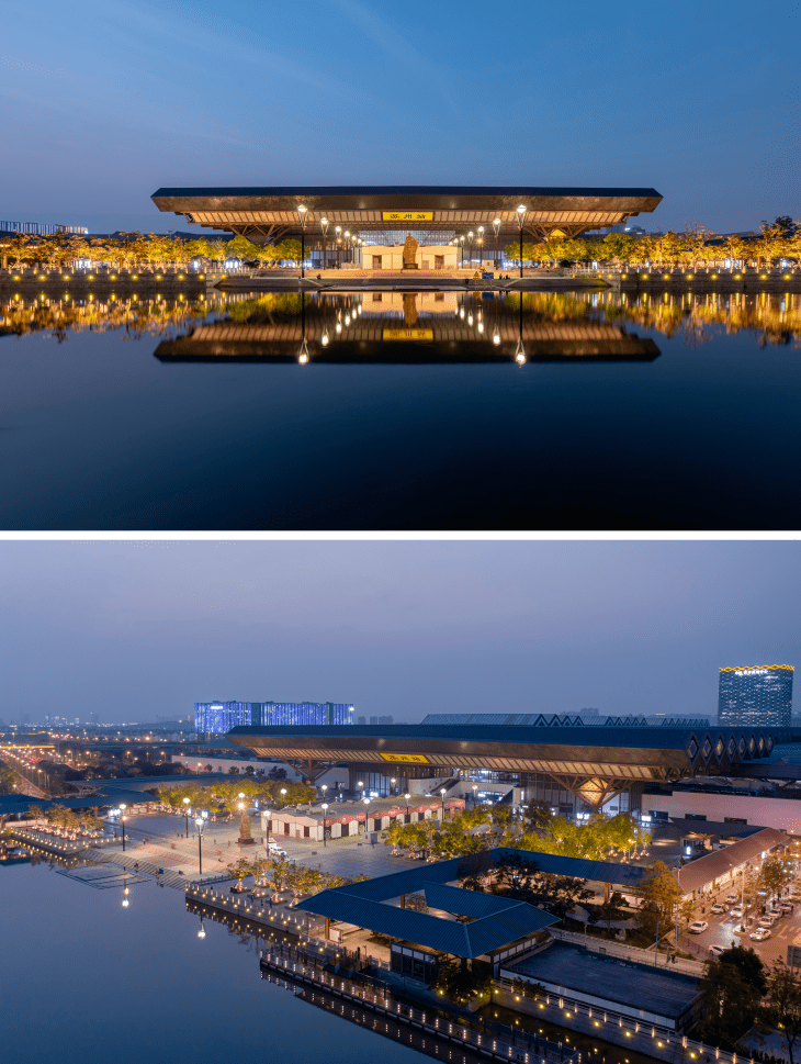 夜姑苏 | 看，夜色中的苏州火车站演绎不一样的姑苏故事_游客_城市_游子