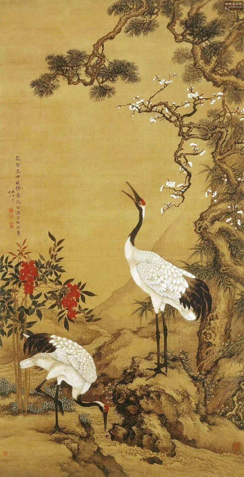 观历代名家笔下松鹤，吉祥长寿！_手机搜狐网