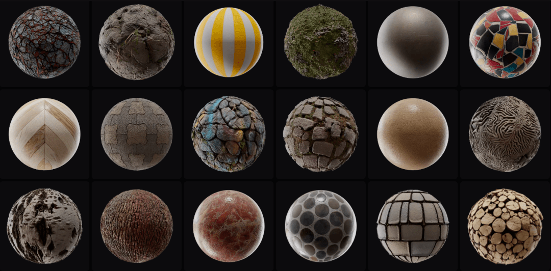 【免费资源】材质纹理——ai一键生成工具_界面_选项_设计奖