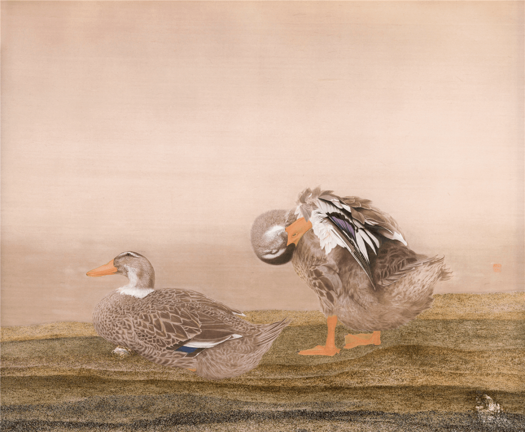240cm×179cm 福建张红梅 悠游记 中国画 240cm×170cm 河南张灵美 秋
