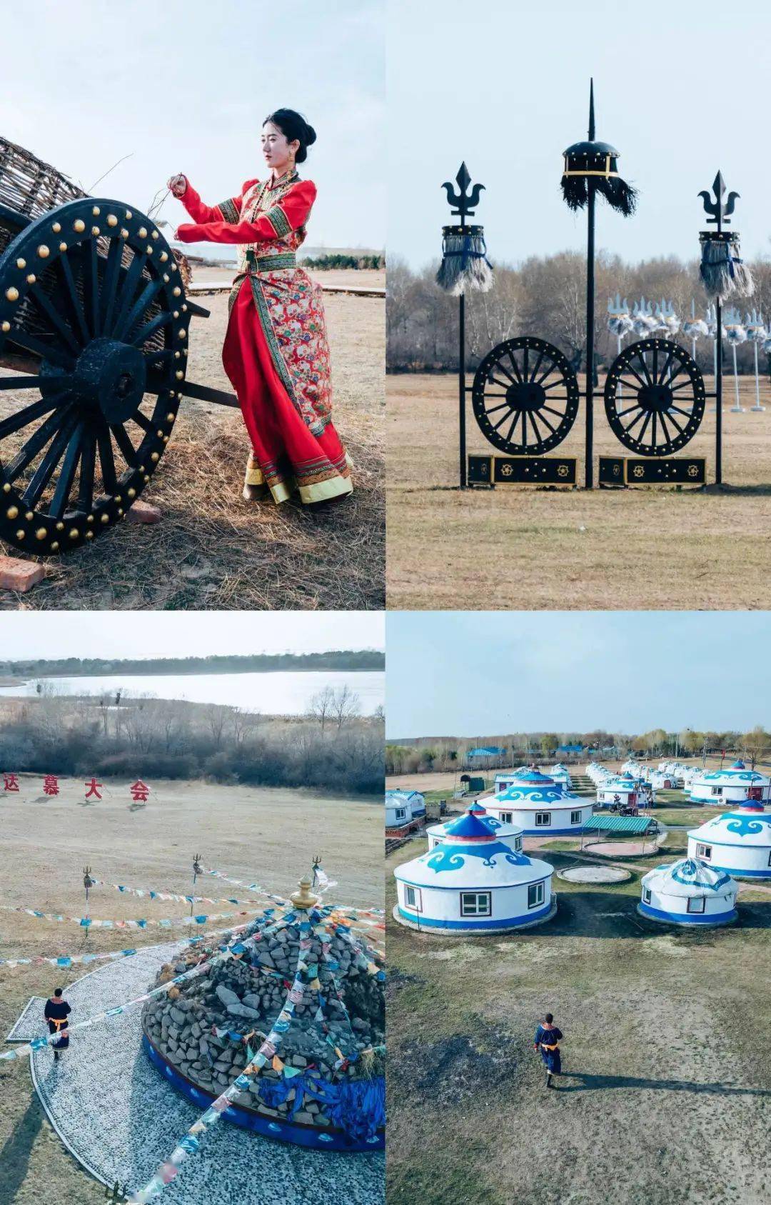 杜尔伯特有约:天高海阔,马背上自由驰骋,塞外鱼米之乡蒙古风_寿山