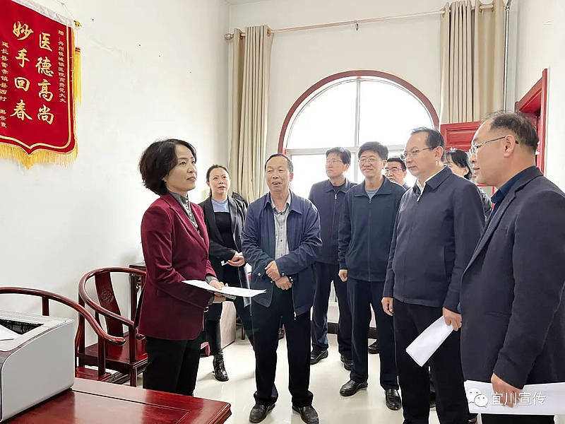 严晓慧一行来宜调研指导工作_救助_基层_社会