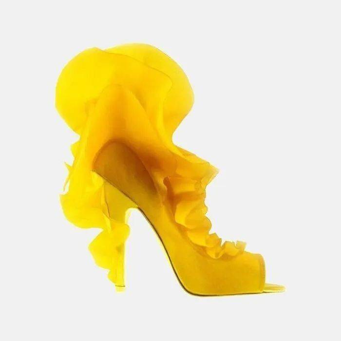 金鱼皇后怪兽刺桩超级英雄波浪来欣赏一组怪里怪气的高跟鞋