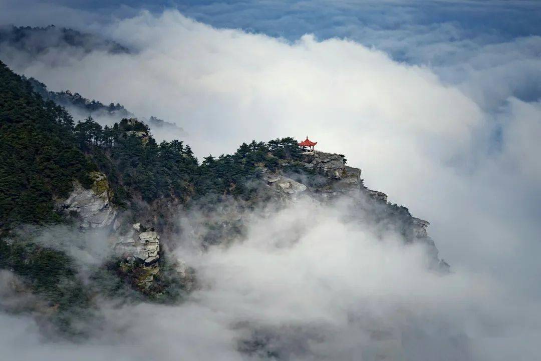 凤凰大视野庐山风云图片