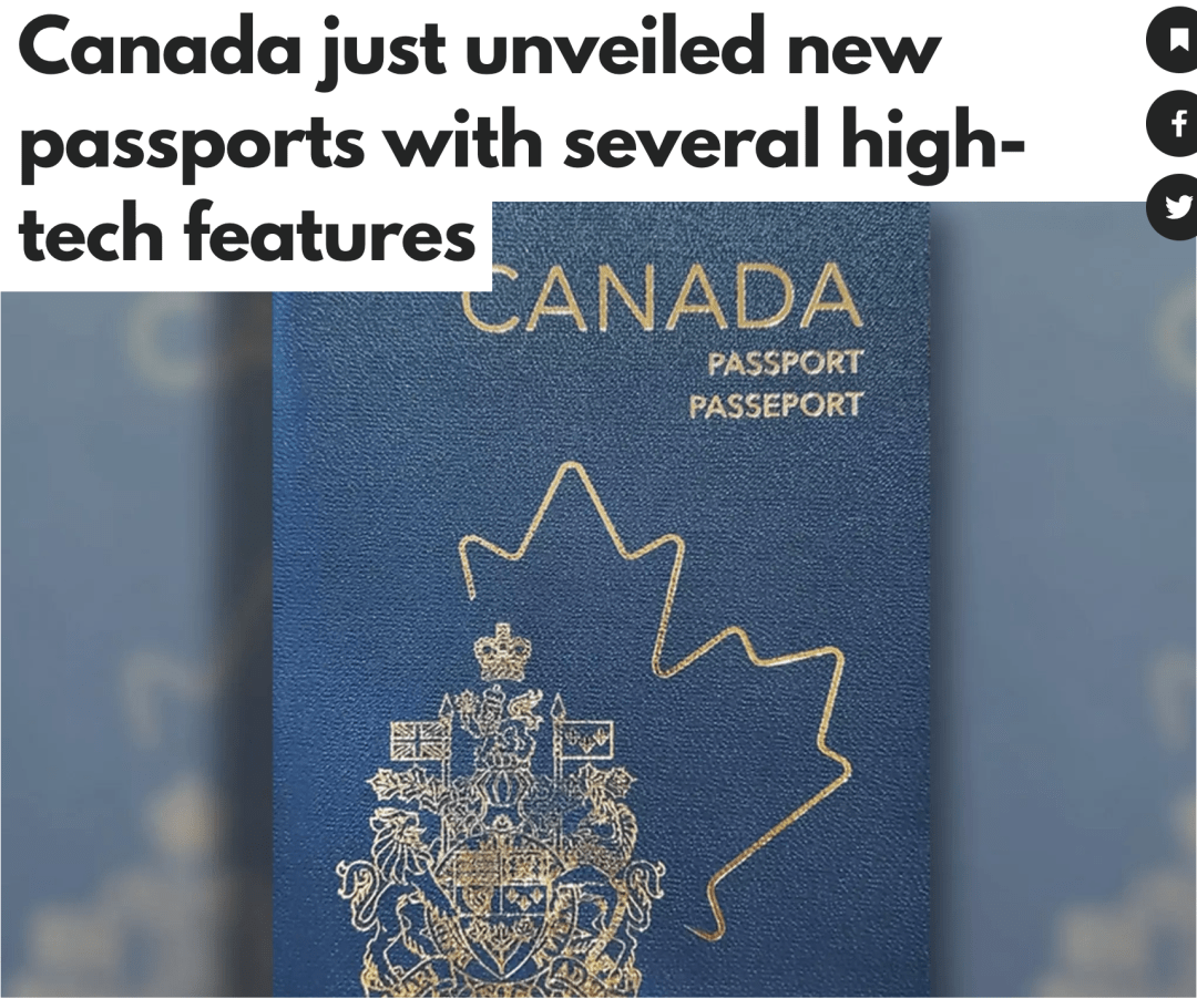 世界护照排行榜 加拿大护照名例最佳之列 | 新华侨网