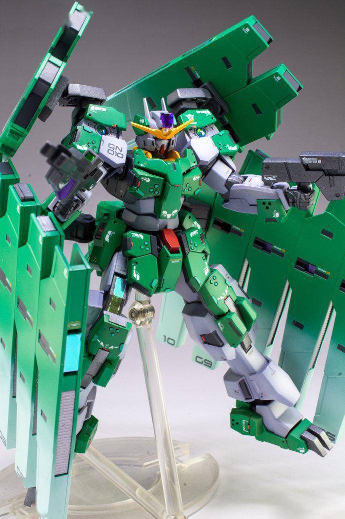 精致涂装,hg比例狱天使高达最终决战式样_模型_细节_效果