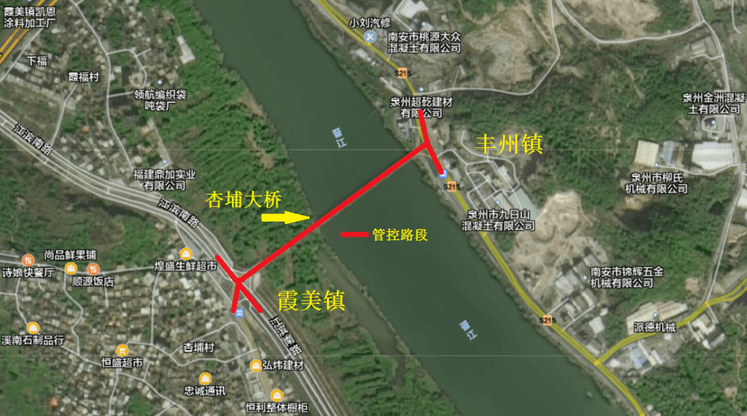 南安这座大桥进行交通管制_杏埔_路段_交通运输局
