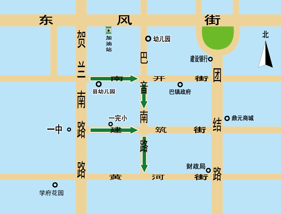 巴彦高勒镇地图图片