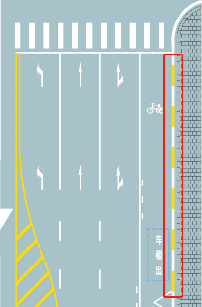 禁止长时停车线禁止停车线用于禁止车辆跨越车行道分界线进行变换车道