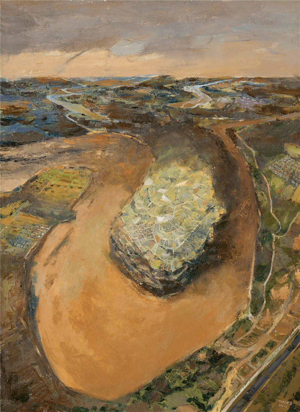 (油画)第八届全国画院美展作品欣赏_cm_展览_河北