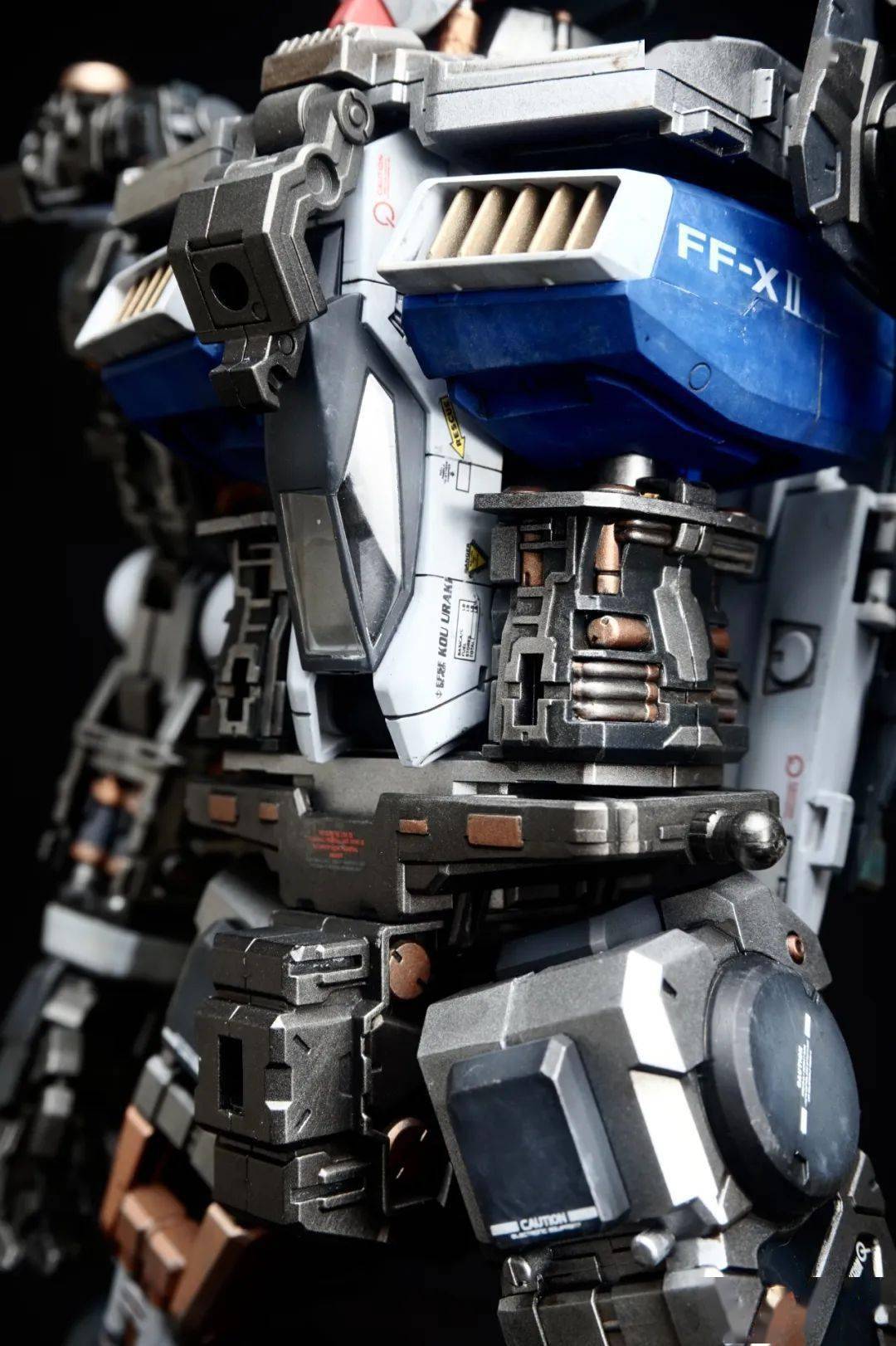 高达gp01硬核质感旧化场景,有这还要啥匠牛?_公众_模型_来稿