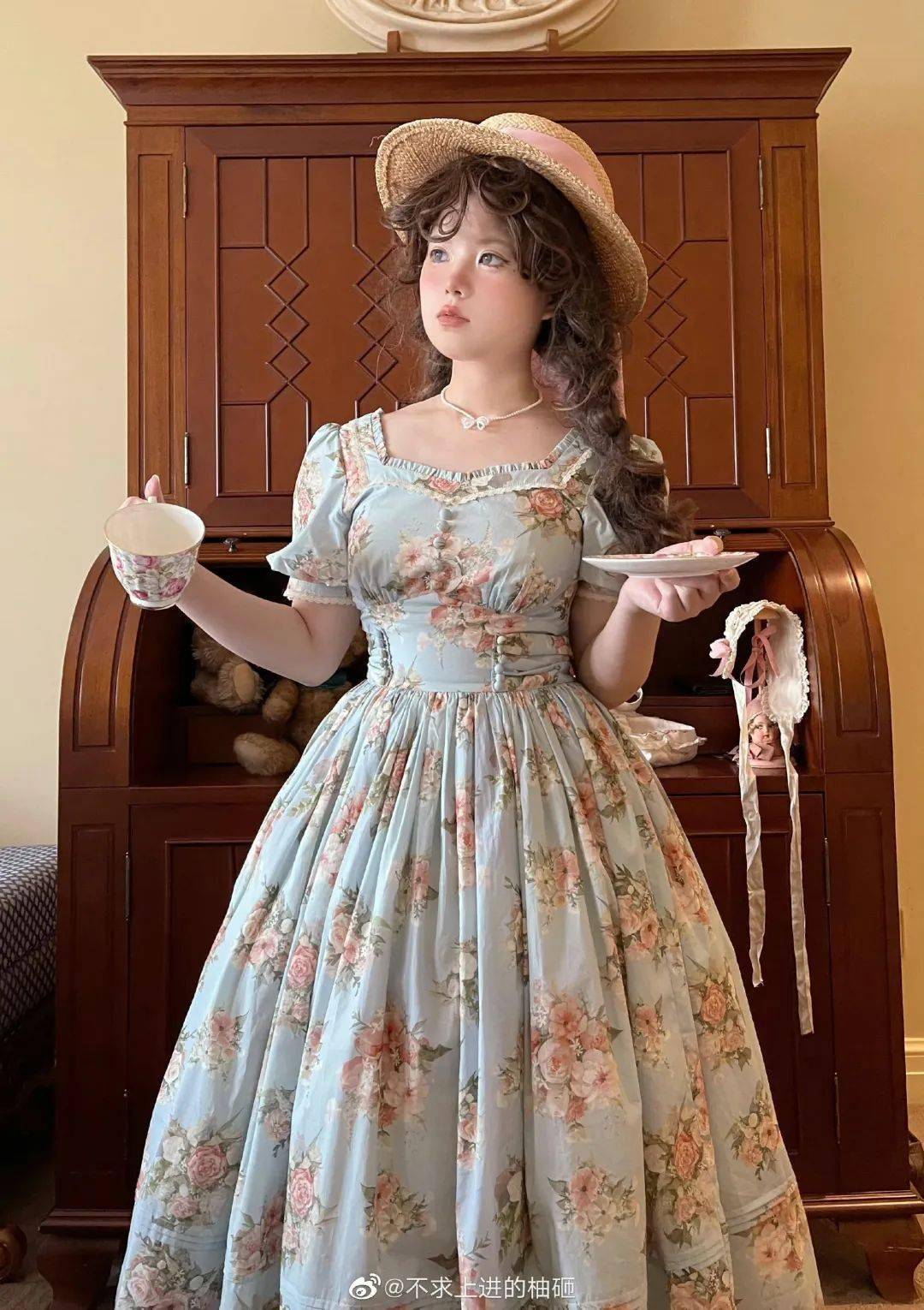 穿上这些田园风lolita,与5月的繁花一起绽放!_by_状态_少女