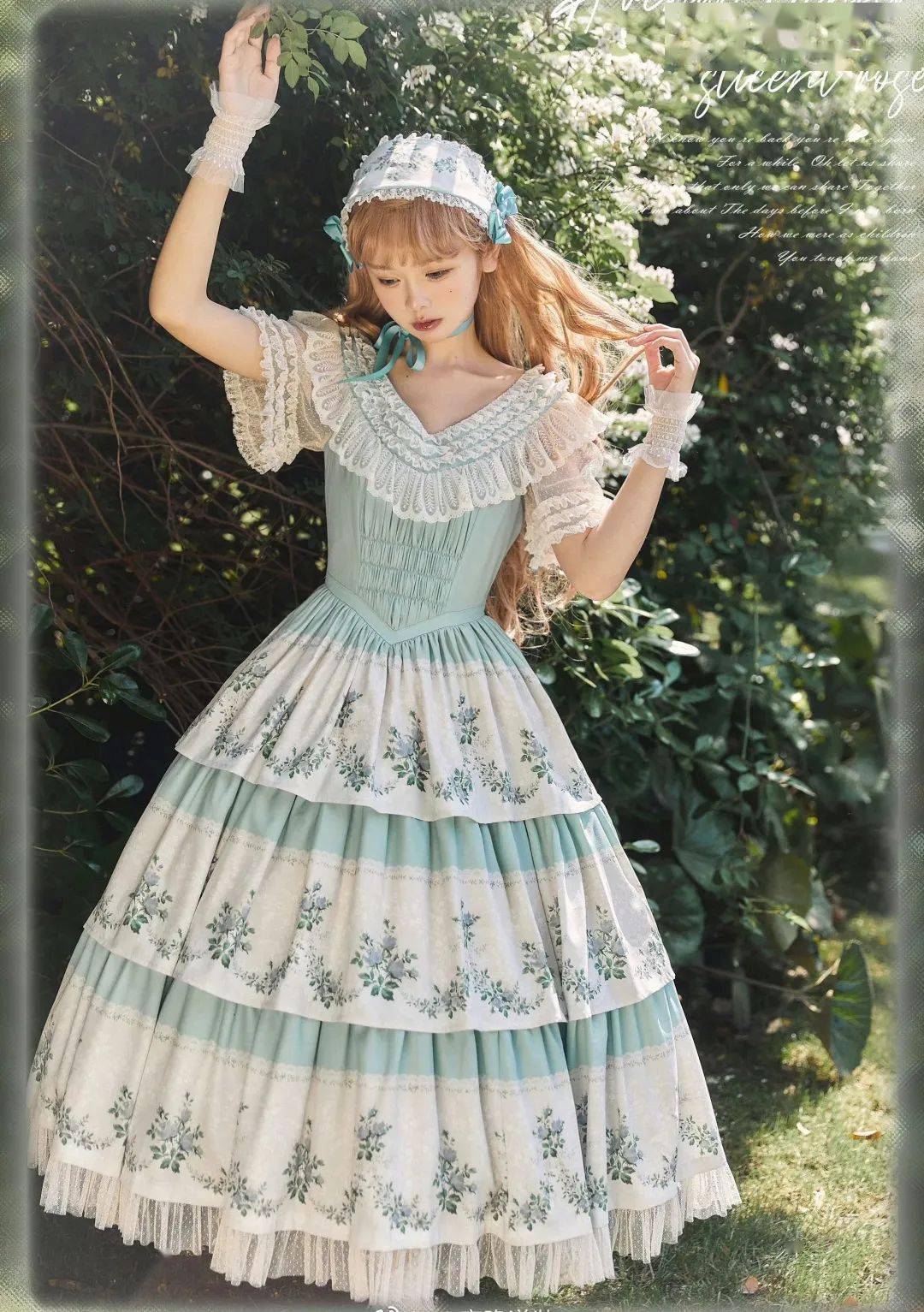 穿上这些田园风lolita,与5月的繁花一起绽放!_by_状态_少女