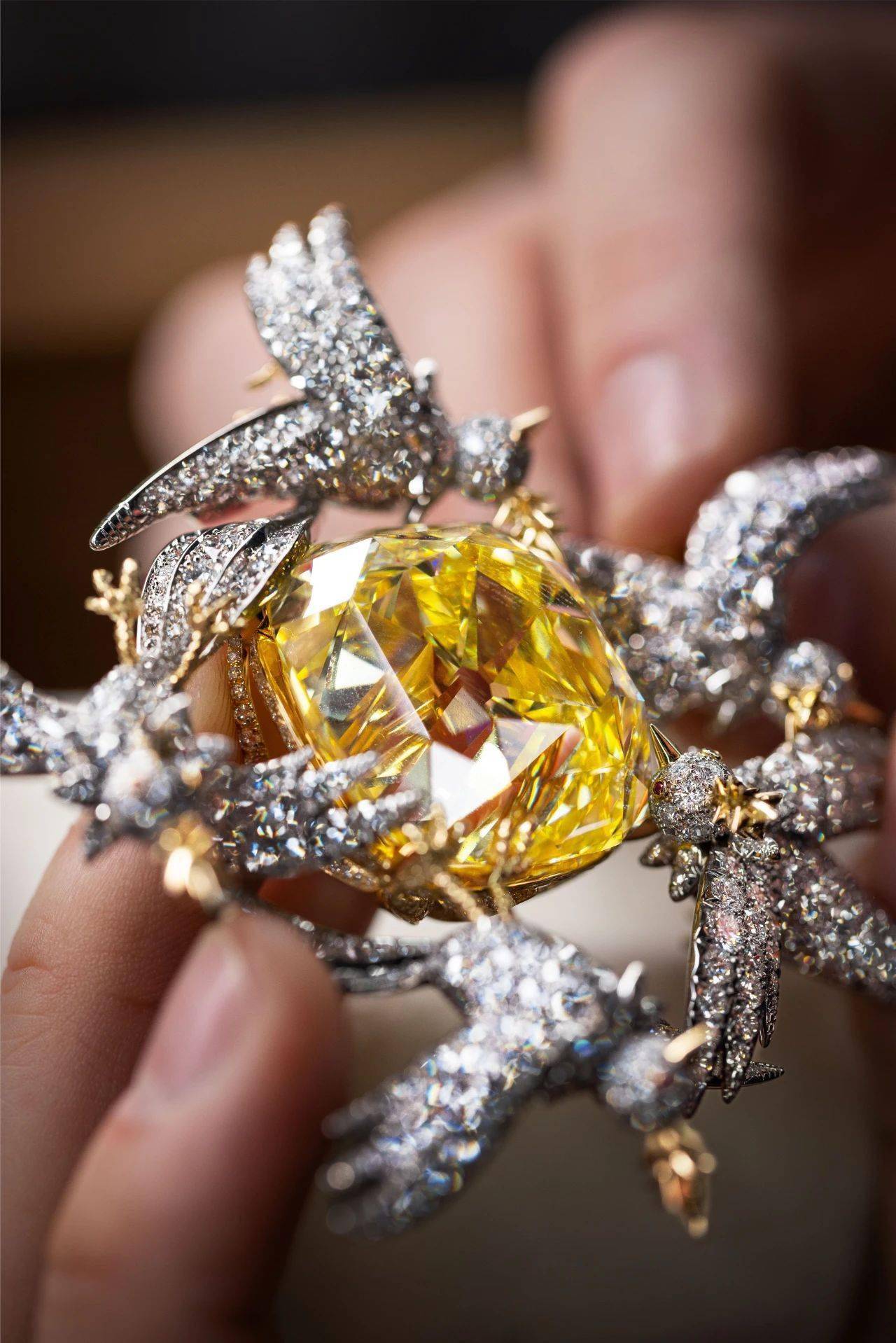 全新一代tiffany传奇黄钻已上线_珠宝_石上鸟_作品