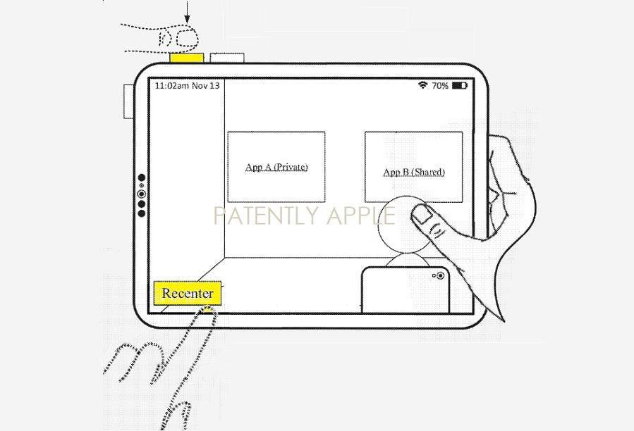 苹果新专利表明未来iPad会配数字表冠 可调整3D场景视角