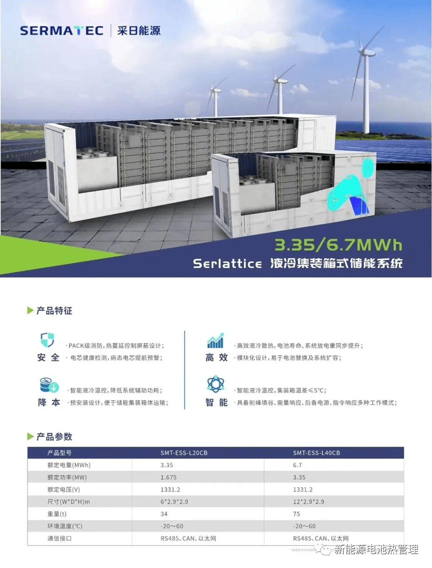 31家液冷储能系统新品汇总一览,供参考_新能源_技术_电池