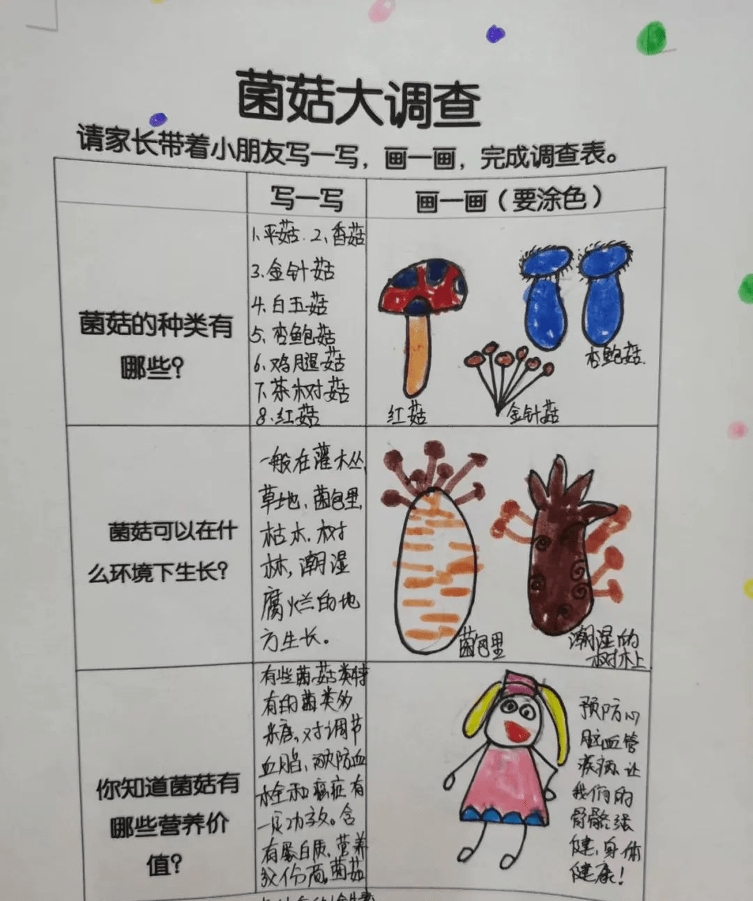 香菇成长记录图片