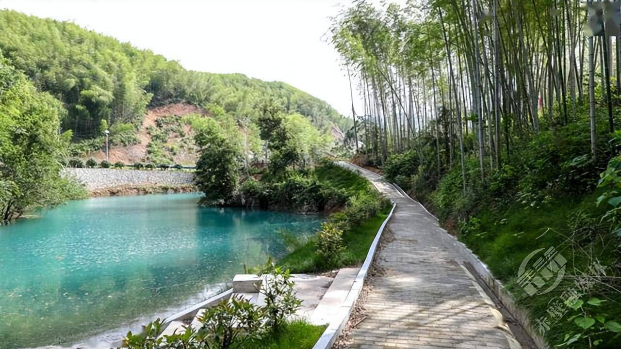 赤壁玄素洞村:悠悠碧水绕村流,满眼翠绿享清凉_初夏_田野_画卷
