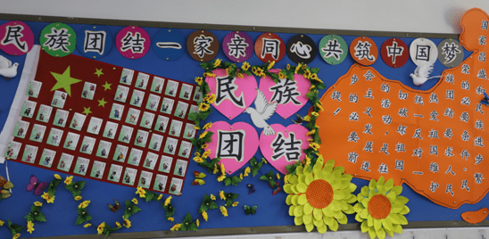 此次班级文化建设活动的开展,营造了"民族团结一家亲"的良好氛围,同时