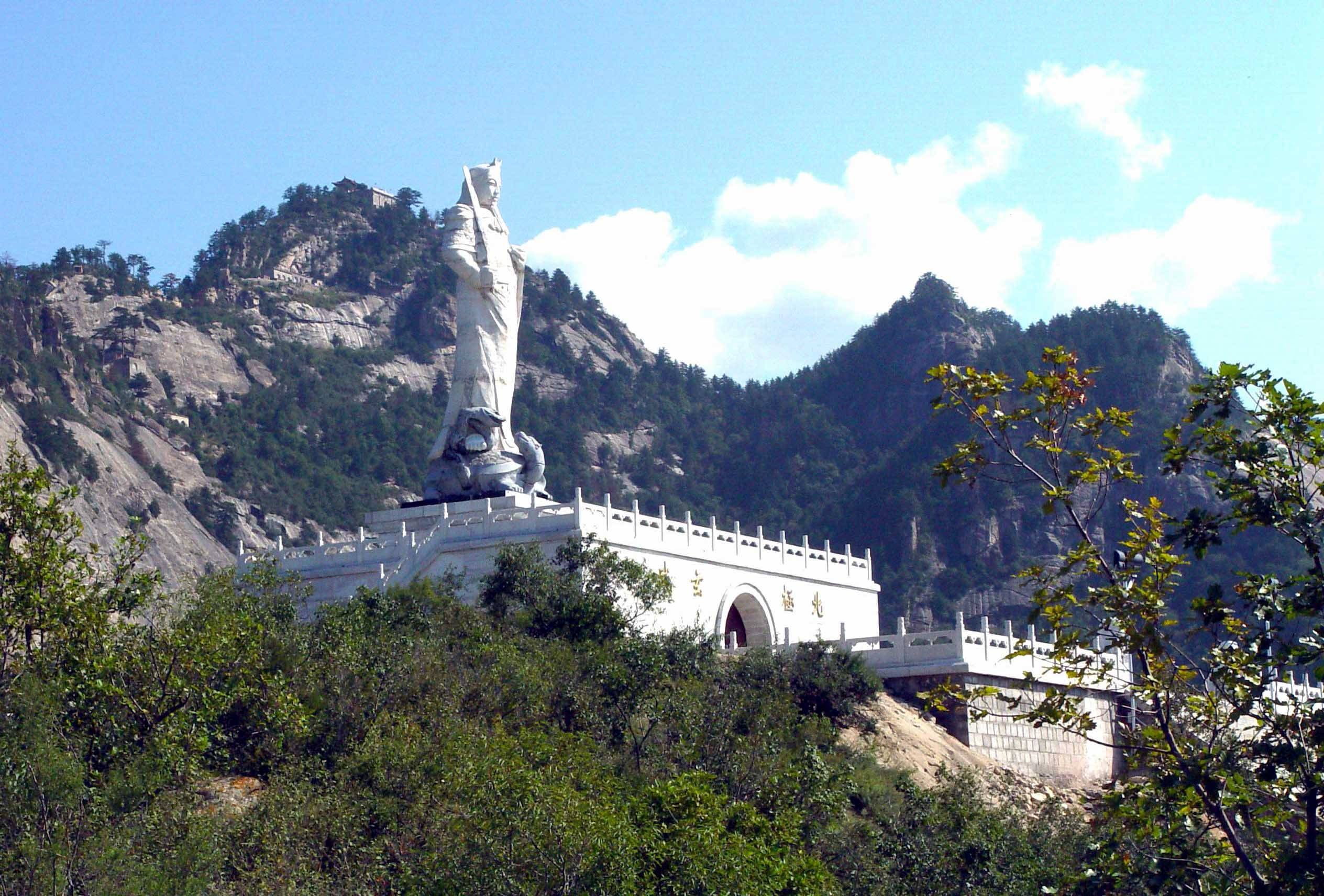 方山县北武当山风景区图片