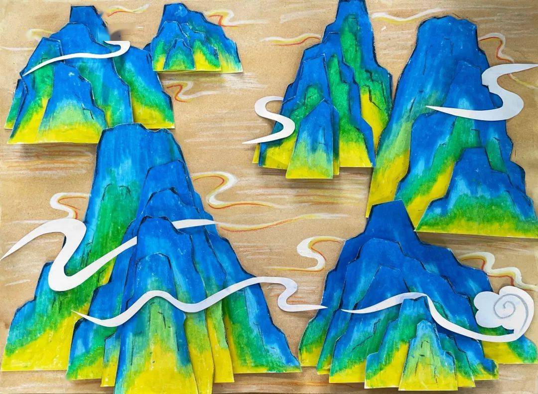 陈芷彤 《千里江山图》二(1)李睿泽《千里江山图》一(7)林梓凌 《千里