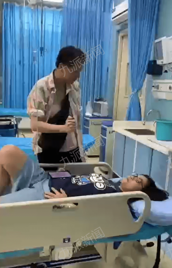 广西北海一女子在医院持刀捅车祸伤者，辖区派出所：已将其抓获，案件正在侦办