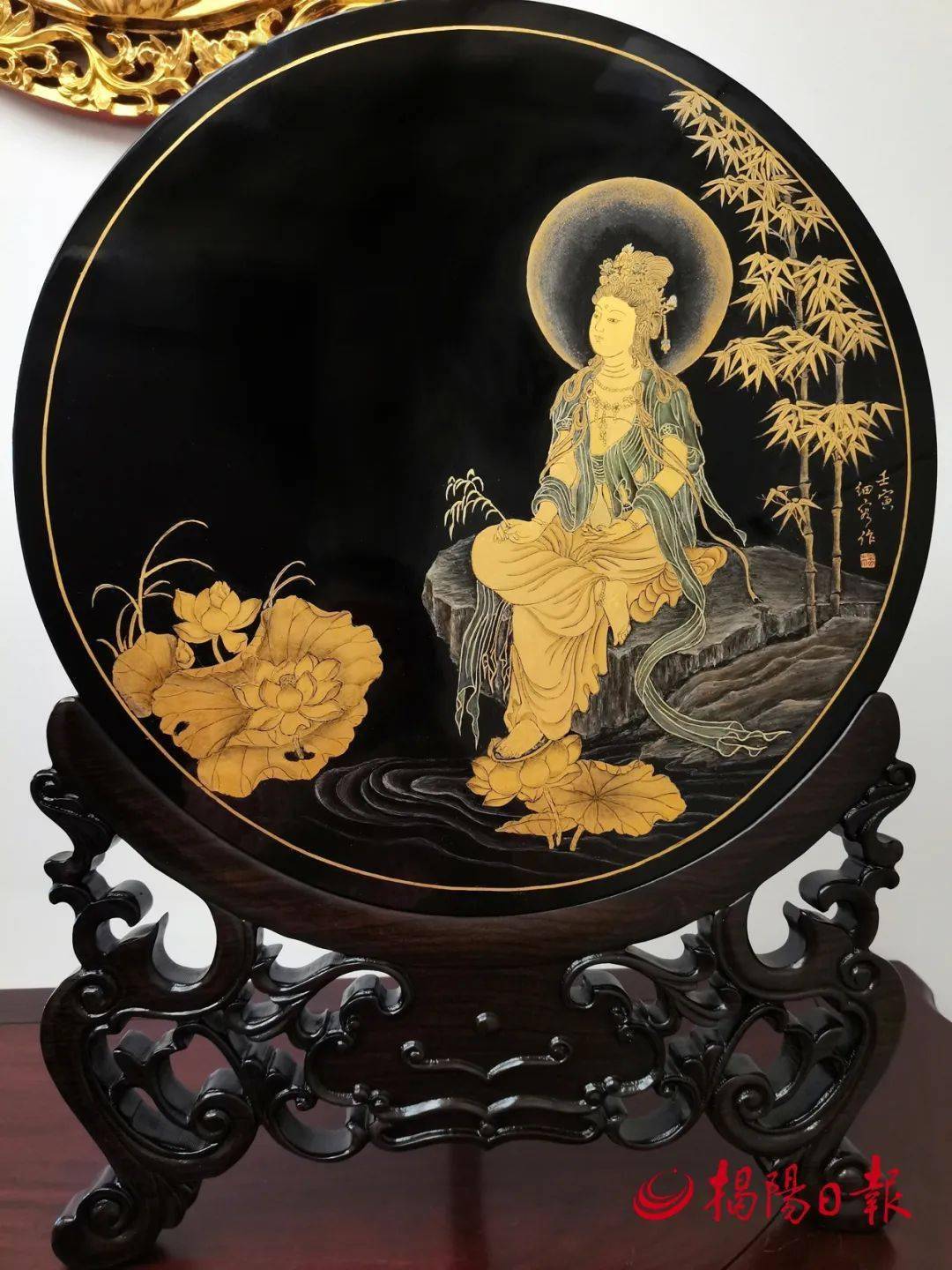 揭阳推光漆,脱胎漆,木雕髹漆贴金历来享有盛誉