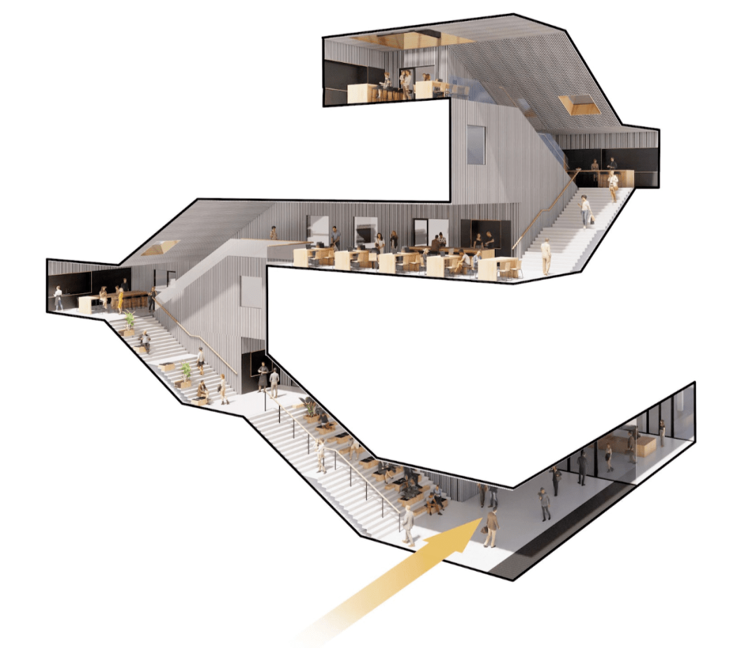 这座名为“Matrix One”的建筑几乎是100%可拆卸和可重复使用的 3 这座名为“Matrix One”的建筑几乎是100%可拆卸和可重复使用的