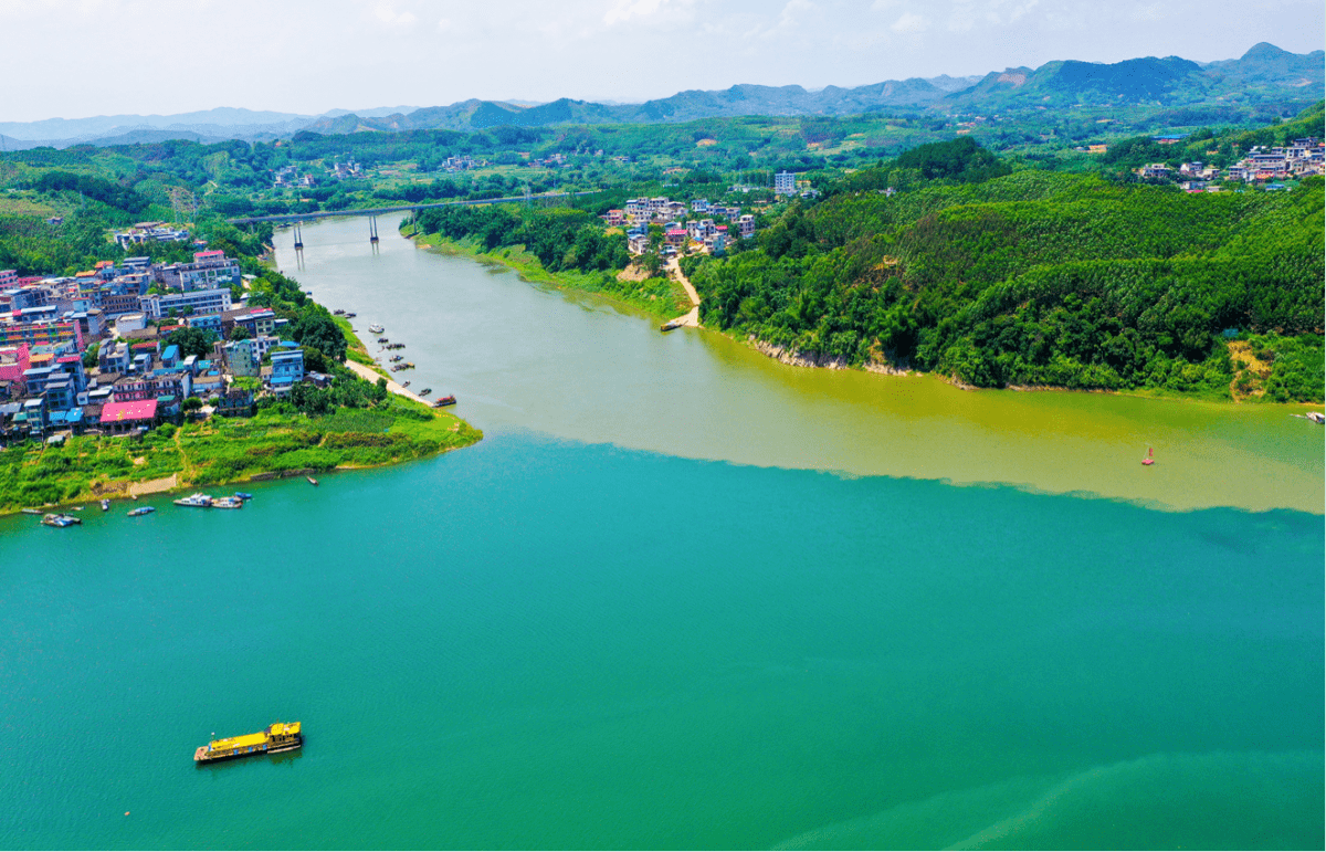 今天的柳江河竟是这种颜色_水后_柳州市_鹿寨县