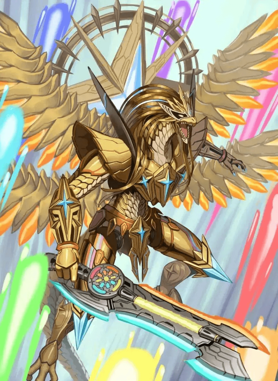 穿着武士铠甲的龙形假面骑士,假面骑士中穿龙形铠甲的骑士还是比较