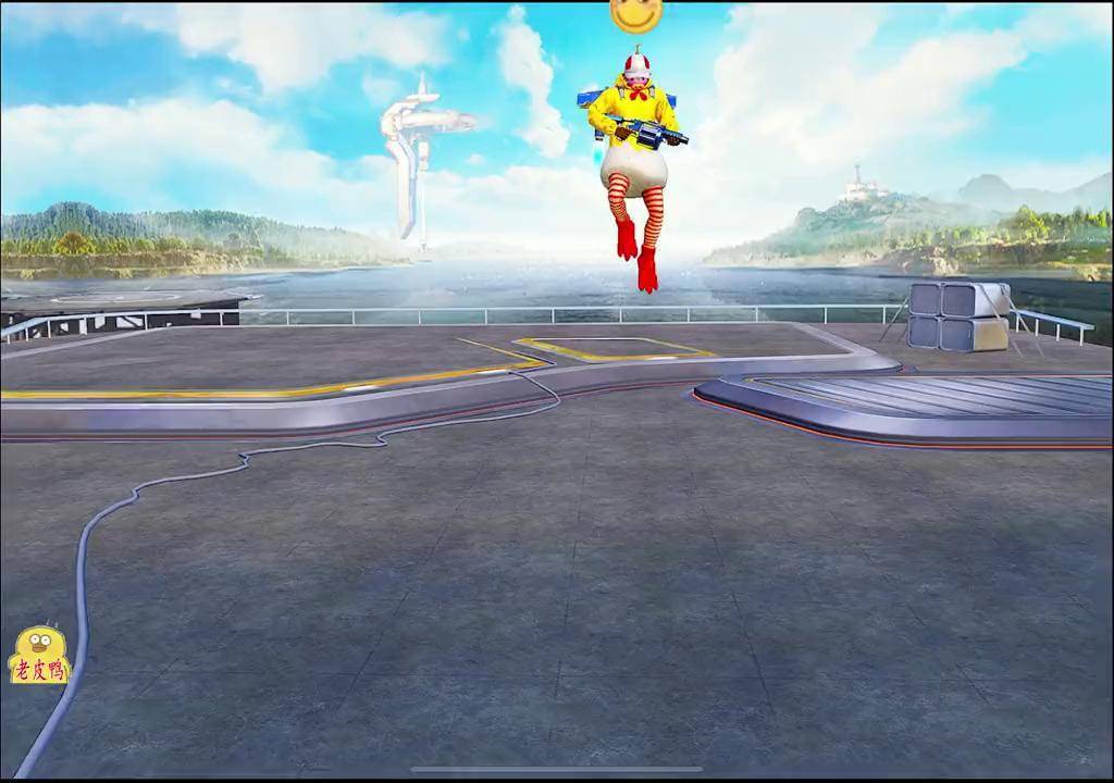 白给蚊子又又来啦! 老皮鸭 和平精英超体对抗 和平精英