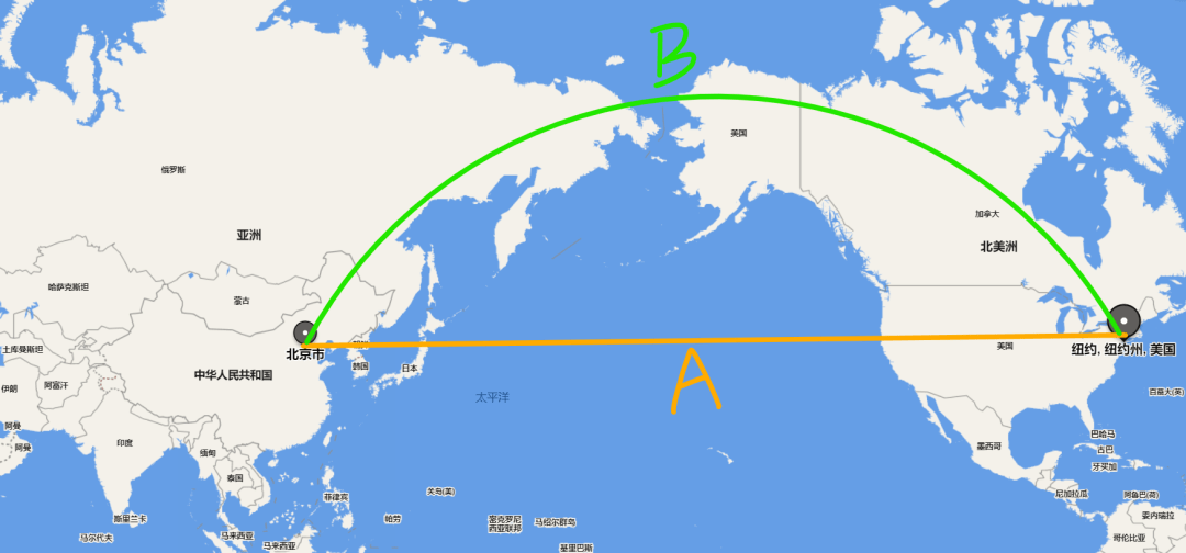 北极航线 航班图片