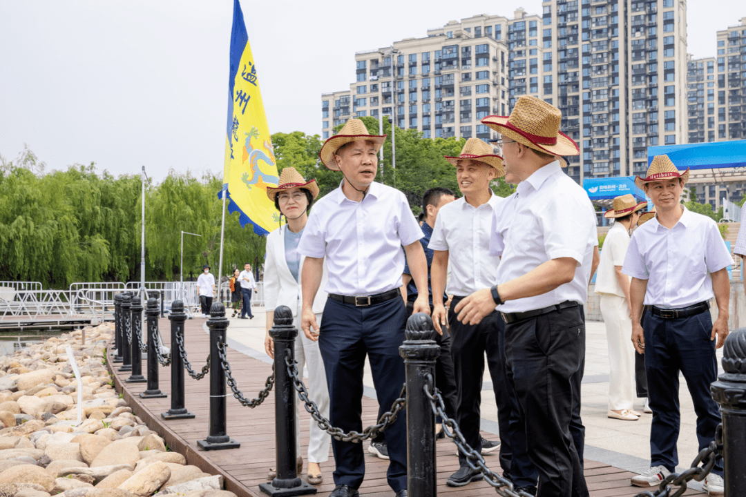 副省长李岩益来温州龙舟运动中心检查指导_筹备_场馆_建设