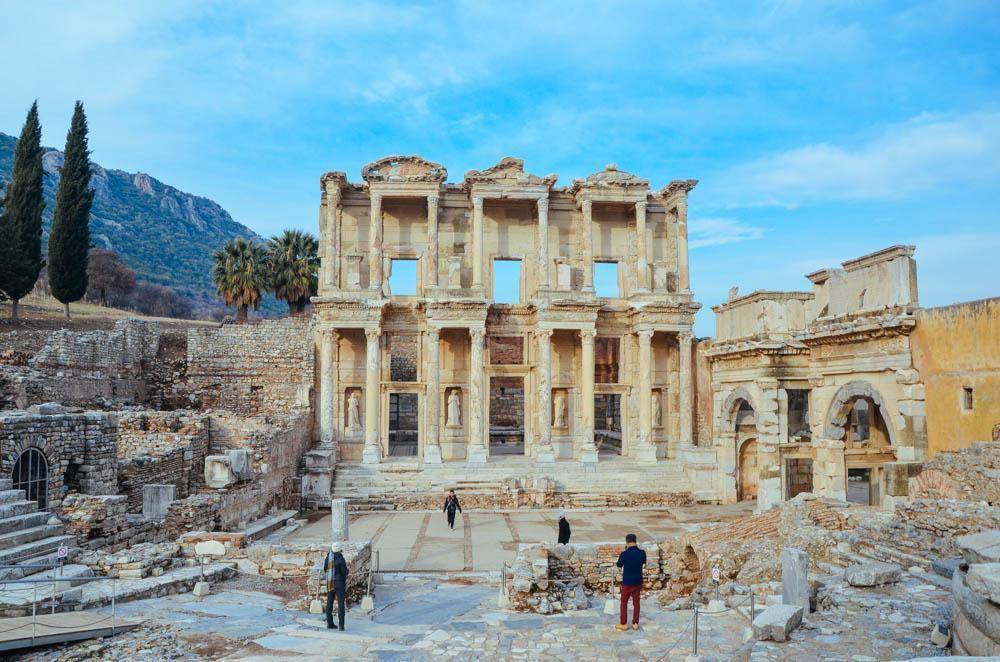 历史悠久的城邦——以弗所,厕所,浴室犹存,土耳其大宝贝_罗马_世纪