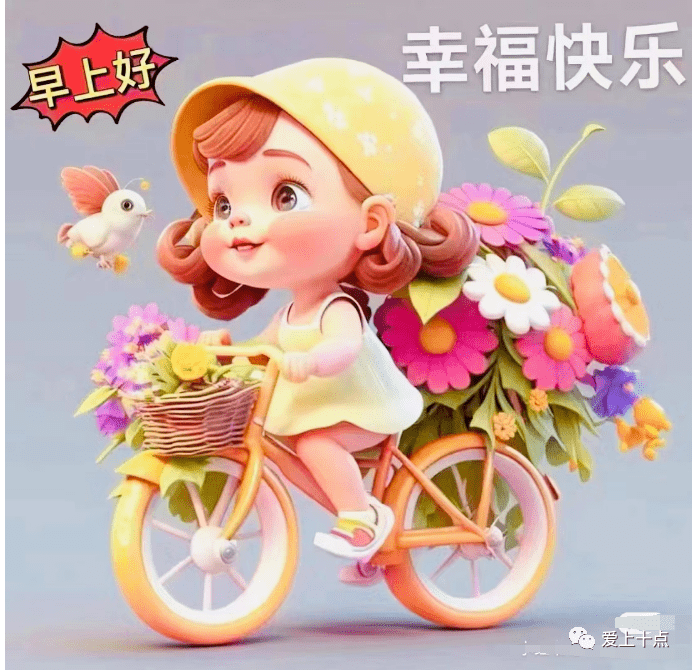 今日最新早上好表情圖片大全,每天祝福,快樂每天!_朋友_道路_開心