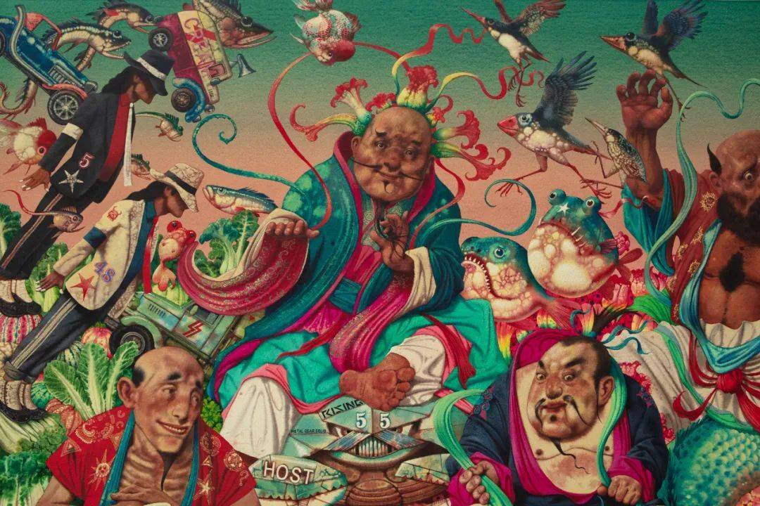 【写生啦】包罗万象的绘画世界丨陈流水彩作品_cm_创作_系列