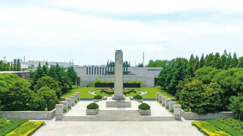 【党史直播间】上海外线作战的全胜大捷——上海市高桥烈士陵园纪念碑