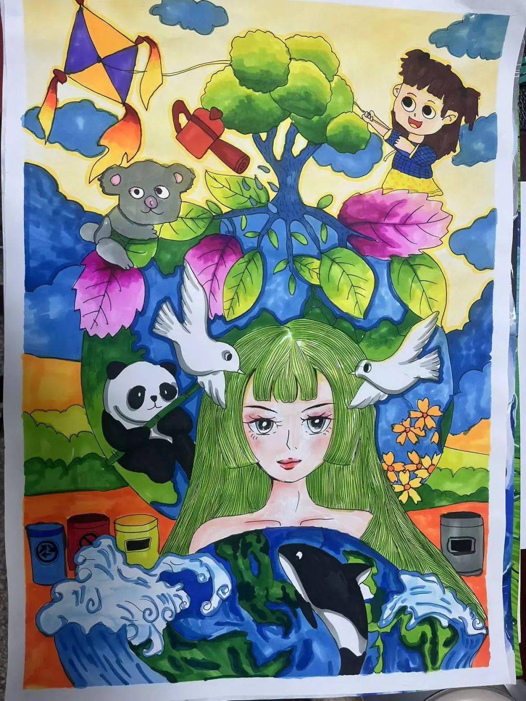 加关注丨"建设人与自然和谐共生的现代化"主题环保小报,赶紧来看看