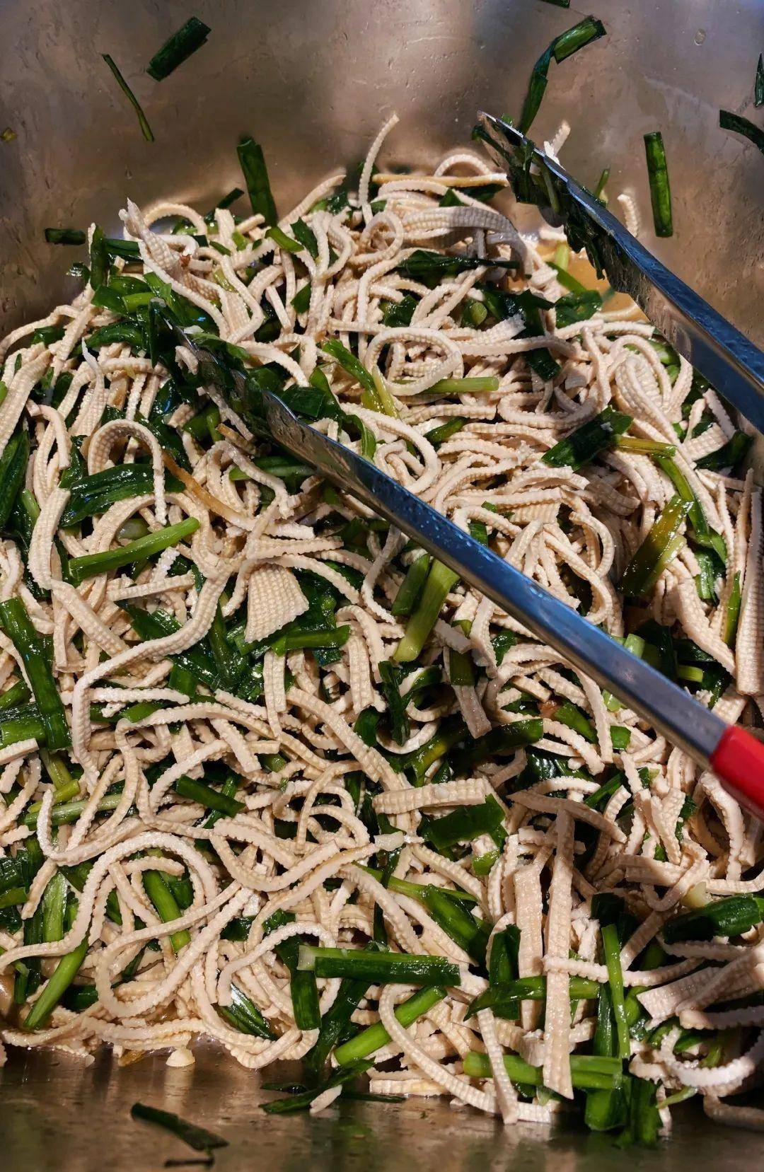 打卤面和菜码