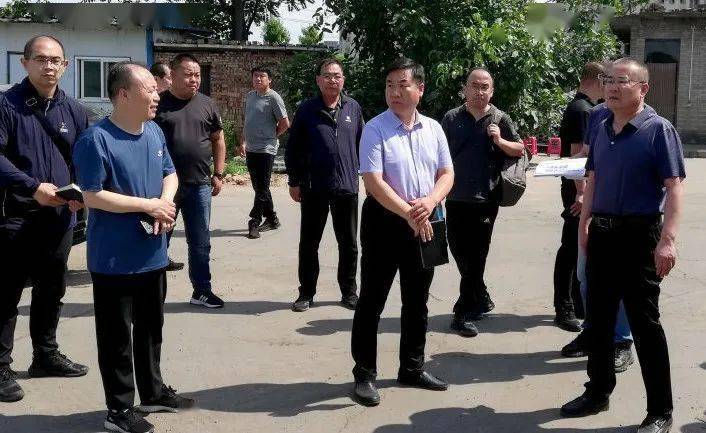 【重点项目】襄汾县副县长张海荣就长输供热隔压站工程项目用地选址