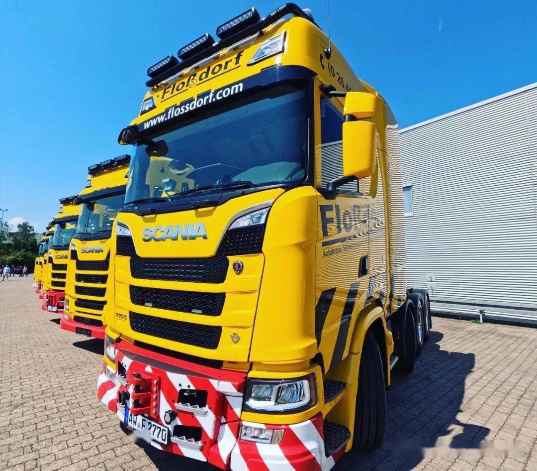 flo08dorf吊装公司新购6辆斯堪尼亚v8重型牵引车_搜狐汽车_搜狐网