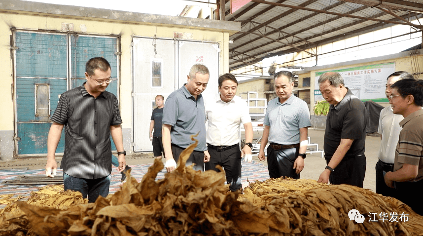 6月15日,河南中烟工业有限责任公司党组成员,副总经理杨志忠带队来我