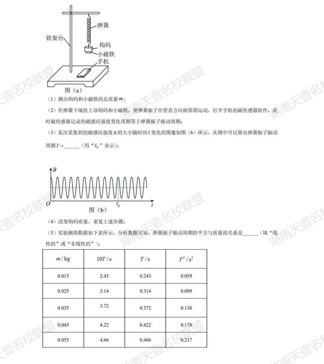 【高考物理】2023年湖南卷高考物理&amp;地理试题及答案